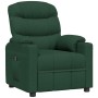 Sillón elevable tela verde oscuro en Sillones | Comprar online en Foru.es