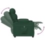 Sillón elevable tela verde oscuro en Sillones | Comprar online en Foru.es