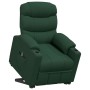 Sillón elevable tela verde oscuro en Sillones | Comprar online en Foru.es