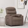 Sillón elevable tela gris taupe en Sillones | Comprar online en Foru.es