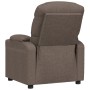 Sillón elevable tela gris taupe en Sillones | Comprar online en Foru.es