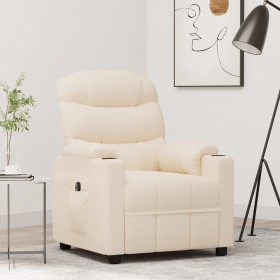 Sillón elevable tela crema en Sillones | Comprar online en Foru.es