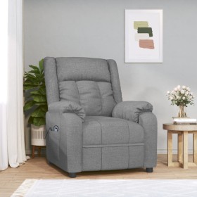 Sillón elevable tela gris claro en Sillones | Comprar online en Foru.es