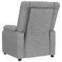 Sillón elevable tela gris claro en Sillones | Comprar online en Foru.es