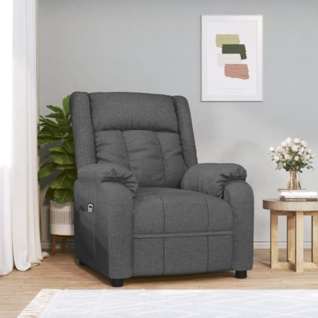 Sillón elevable tela gris oscuro en Sillones | Comprar online en Foru.es