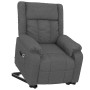 Sillón elevable tela gris oscuro en Sillones | Comprar online en Foru.es
