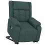 Sillón elevable tela verde oscuro en Sillones | Comprar online en Foru.es