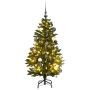 Árbol Navidad artificial con bisagras 150 LED y bolas 120 cm en Decoración Festiva y Estacional | Comprar online en Foru.es
