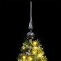 Árbol Navidad artificial con bisagras 150 LED y bolas 120 cm en Decoración Festiva y Estacional | Comprar online en Foru.es