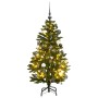 Árbol de Navidad artificial con bisagras 150 LED y bolas 150 cm en Decoración Festiva y Estacional | Comprar online en Foru.es