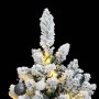 Árbol de Navidad artificial con bisagras 150 LED y bolas 150 cm en Decoración Festiva y Estacional | Comprar online en Foru.es
