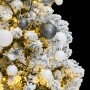 Árbol de Navidad artificial con bisagras 150 LED y bolas 150 cm en Decoración Festiva y Estacional | Comprar online en Foru.es