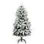 Árbol de Navidad artificial con bisagras 150 LED y bolas 150 cm en Decoración Festiva y Estacional | Comprar online en Foru.es