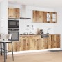 Mueble cocina Kalmar madera vieja 7 pzas madera contrachapada en Armarios de cocina | Comprar online en Foru.es