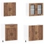 Mueble cocina Kalmar madera vieja 4 pzas madera contrachapada en Armarios de cocina | Comprar online en Foru.es