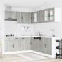 Mueble cocina Lucca sonoma gris 11 pzas madera contrachapada en Armarios de cocina | Comprar online en Foru.es