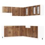 Mueble cocina Lucca madera vieja 11 pzas madera contrachapada en Armarios de cocina | Comprar online en Foru.es