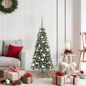 Árbol de Navidad artificial Verde 120 cm PVC, Plástico y Acero en Decoración Festiva y Estacional | Comprar online en Foru.es
