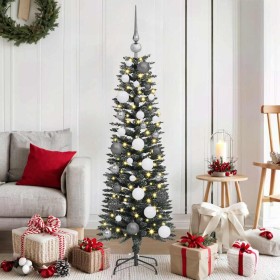 Árbol de Navidad artificial Verde 120 cm PVC, Plástico y Acero en Decoración Festiva y Estacional | Comprar online en Foru.es