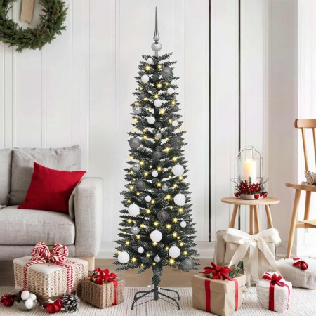 Árbol de Navidad artificial Verde 150 cm PVC, Plástico y Acero en Decoración Festiva y Estacional | Comprar online en Foru.es