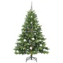Árbol de Navidad artificial con 150 LED Verde 150 cm PE y PVC en Decoración Festiva y Estacional | Comprar online en Foru.es