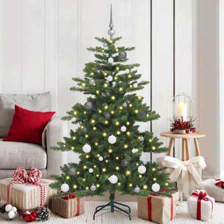 Árbol de Navidad artificial con ramas articuladas Verde 150 cm en Decoración Festiva y Estacional | Comprar online en Foru.es