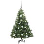 Árbol de Navidad artificial con 150 LED Verde 120 cm PE y PVC en Decoración Festiva y Estacional | Comprar online en Foru.es