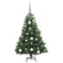 Árbol de Navidad artificial con 150 LED Verde 120 cm PE y PVC en Decoración Festiva y Estacional | Comprar online en Foru.es
