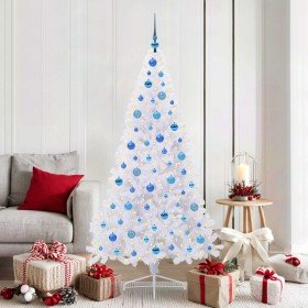 Árbol de Navidad artificial con 300 LED 180 cm PVC y Acero en Decoración Festiva y Estacional | Comprar online en Foru.es
