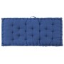 Cojín para palés algodón azul claro 120x80x10 cm en Decoración | Comprar online en Foru.es