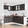 Mueble de cocina Lucca negra 11 piezas madera contrachapada en Armarios de cocina | Comprar online en Foru.es