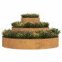 Maceta para Jardín Marrón 120 x 120 x 20 cm Acero autopatinable en Macetas y jardineras | Comprar online en Foru.es