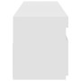 Muebles de TV con luces LED 2 uds blanco brillante 75x35x40 cm de vidaXL, Muebles TV - Ref: Foro24-804404, Precio: 138,92 €, ...
