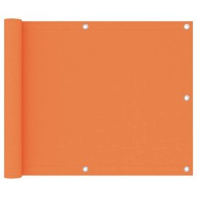 Toldo para balcón tela oxford naranja 75x300 cm en Sombrillas | Comprar online en Foru.es