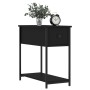 Mesita de noche madera de ingeniería negra 30x60x60 cm de vidaXL, Mesitas de noche - Ref: Foro24-826053, Precio: 46,43 €, Des...