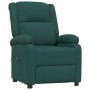 Sillón reclinable eléctrico tela verde oscuro en Sillones | Comprar online en Foru.es