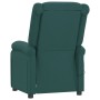 Sillón reclinable eléctrico tela verde oscuro en Sillones | Comprar online en Foru.es