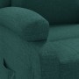 Sillón reclinable eléctrico tela verde oscuro en Sillones | Comprar online en Foru.es