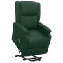 Sillón elevable tela verde oscuro en Sillones | Comprar online en Foru.es