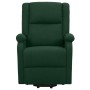 Sillón elevable tela verde oscuro en Sillones | Comprar online en Foru.es
