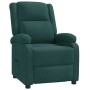 Sillón reclinable de tela verde oscuro en Sillones | Comprar online en Foru.es
