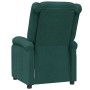 Sillón reclinable de tela verde oscuro en Sillones | Comprar online en Foru.es