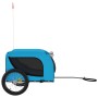 Remolque de bicicleta mascotas hierro tela Oxford azul negro de vidaXL, Cochecitos para mascotas - Ref: Foro24-94009, Precio:...