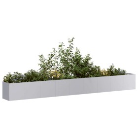Jardinera 360x40x40 cm de acero galvanizado en Macetas y jardineras | Comprar online en Foru.es
