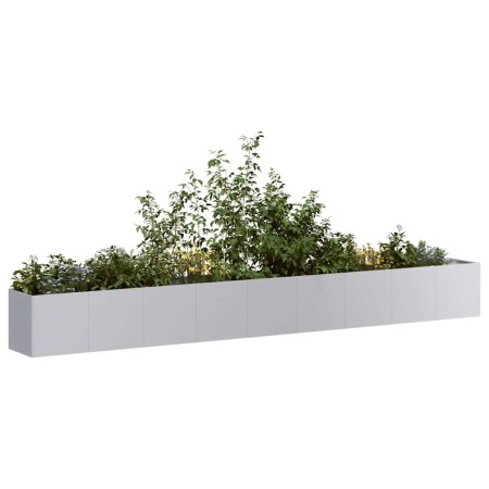 Jardinera 360x40x40 cm de acero galvanizado en Macetas y jardineras | Comprar online en Foru.es