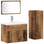 Juego de muebles de baño con puerta Madera de ingeniería en Muebles TV | Comprar online en Foru.es