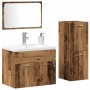 Juego de muebles de baño con puerta Madera de ingeniería en Muebles TV | Comprar online en Foru.es