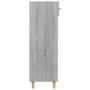 Mueble zapatero madera contrachapada gris Sonoma 60x35x105 cm en Zapateros y organizadores de calzado | Comprar online en Foru.e