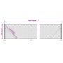 Cerca de alambre con brida gris antracita 1x10 m de vidaXL, Paneles de vallas - Ref: Foro24-153985, Precio: 48,18 €, Descuent...