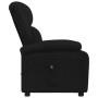 Sillón reclinable eléctrico de tela negro en Sillones | Comprar online en Foru.es